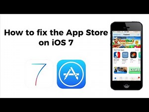 The actual fix to the App Store on iOS 7 (1st jailbreaking tutorial)