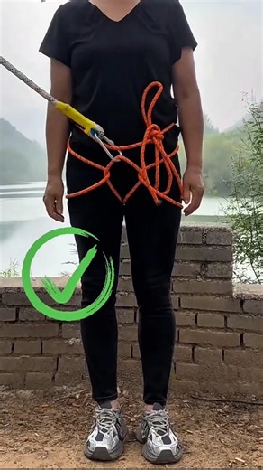 The Emergency Escape Knot Everyone Should Know #knottying #knot #technique #climbing