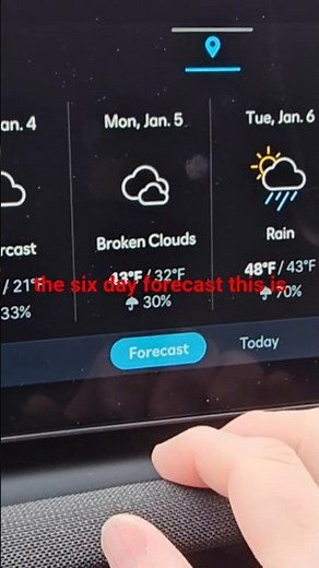 How to use the Weather App on new 2026 Hyundai Tucson Limited Hybrid