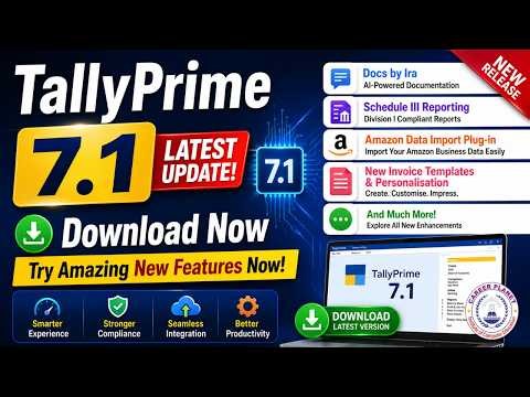 🚀 Download TallyPrime 7.1 Latest Update | Try Amazing New AI Features Now!