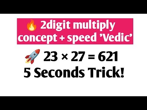 Day-7 | 🔥 2-Digit Multiplication in 5 Seconds | Same Tens Digit Vedic Maths Trick, Day-7