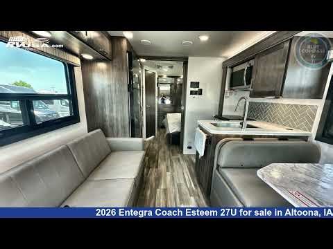 Beautiful 2026 Entegra Coach Esteem 27U Class C RV For Sale in Altoona, IA | RVUSA.com