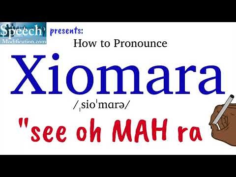 How to Pronounce Xiomara
