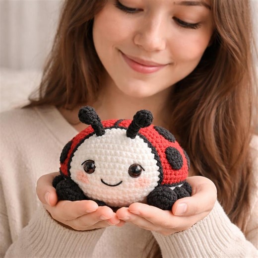 Ladybug Amigurumi Pattern PDF, Crochet Toy Tutorial, Bug Doll Gift - Etsy