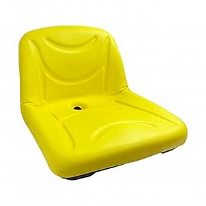 E-GY20496 DirectFit™ Yellow High Back (15") Seat for John Deere 135, 145, D120, D125, D130, D140, D150, E120, E130, E140, E150, G110, L100, L105, L107, L110, +++