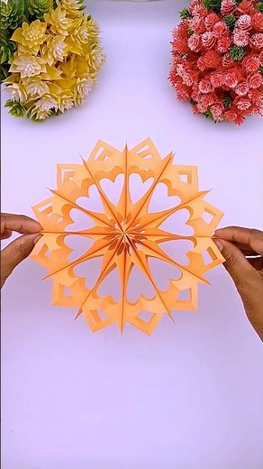 ❄️ Easy 3D Snowflake Craft Anyone Can Make!
