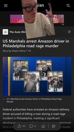An Amazon driver argument allegedly turns deadly #roadrage #amazon #driver #driving #breakingnews