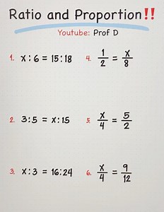 227K views · 8.2K reactions | How to Solve Ratio and Proportion 樂 | Prof D | Facebook
