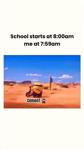 JÁ KDYŽ ZASPÍM A VIDÍM ŽE ZA MINUTU NÁM ZAČÍNÁ HODINA #shortvideo #memes