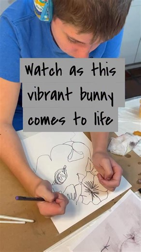 6.1K views · 250 reactions | Who doesn’t love a rabbit? With such captivating artwork, you’ll be eager to hop into Viktor’s world and see more of his rabbits. He has an incredible talent for capturing their personalities on paper - making them the perfect addition to your home. Shop now at vichysart.com for your new favorite piece of bunny wall art! #rabbit #rabbitlove #rabbitlife | Vichy’s art | Facebook