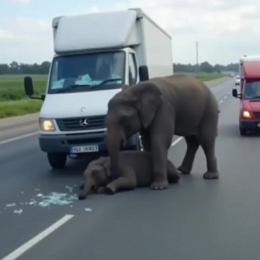 Driver Hits Baby Elephant — What the Mother Did Next Shocked the World | Great Type