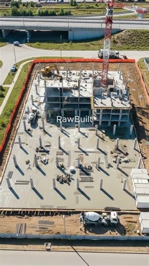 They Built a Skyscraper From Scratch 🏗️ #construction #timelapse #skyscraper