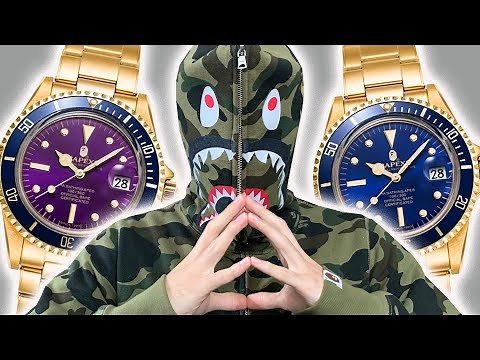 That's Just A Fake Rolex... Unboxing Bape's New BAPEX