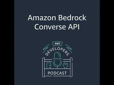 Amazon Bedrock converse API
