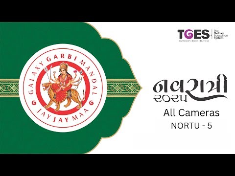 GGM 25 | Nortu-5 | All Cameras | 27-SEP-2025 | Navratri Garba | TGES Live | 5:45 PM | Live Garba