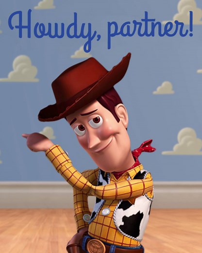 Hope you're having a rootin' tootin' day! ⭐️ | Toy Story