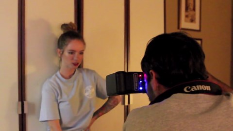 Hattie Watson for HUF : Behind The Scenes