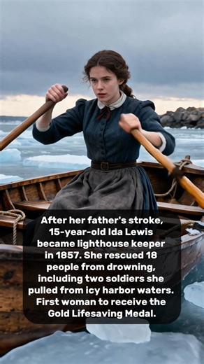At just 15 years old, she became the backbone of a lighthouse after tragedy struck her family. What started as daily chores turned into a lifetime of heroic rescues that would make her a national legend. Ida Lewis didn't wait for help to arrive. She grabbed her oars and became the help. Her story of courage on the icy waters will leave you speechless. | History Club