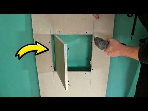 How to Install a Drywall Access Panel