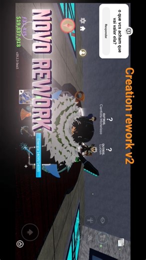 creation rework v2 #bloxfruitsrework #roblox #bloxfruits #viral #naoflopa