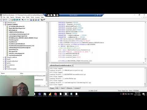 Design of the load module on a day by day basis.