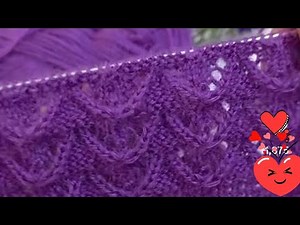 How to Knit the Shell Stitch | Beautiful Knitting Designs | Easy Knitting for Beginners