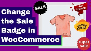 How to Change the Sale Badge Text and Color in WooCommerce
