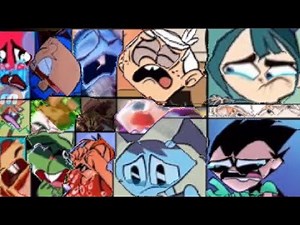 Cartoon Crying Compilation (Content aware scale)