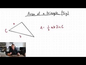 Area of a triangle (trigonometry)