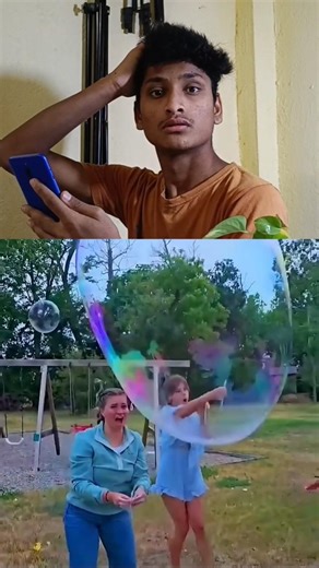 The Biggest Soap Bubble Ever 😮 #shorts ‪@TeluguExperiments‬ #telugushorts #shortsfeed