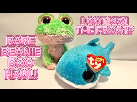 RARE BEANIE BOO HAUL - I GOT KIWI THE FROG?!