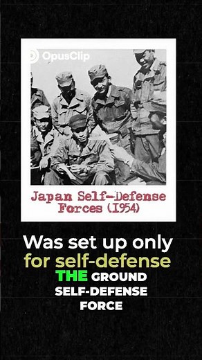 Japan's JSDF Origins and Structure After WWII