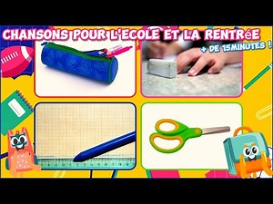 La Rentrée, Mon Cartable, L'école ! 🐵⭐Chansons pour Enfants et Comptines bébés