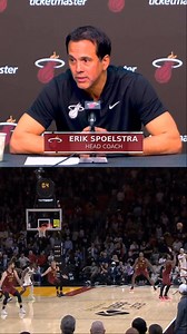 2.4M views · 36K reactions | “I’ve had that play on my card listed for CQ for 4 years!”  Miami Heat Head Coach Erik Spoelstra on the game winning play!  | NBA | Facebook