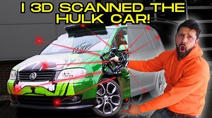3D Scan of the Iconic Hulk Car from the Street Racing Scene