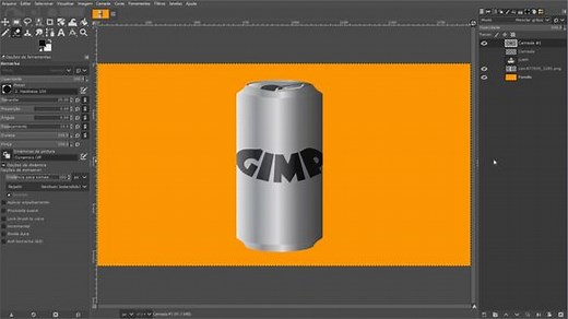 GIMP_如何制作文字方面的处理