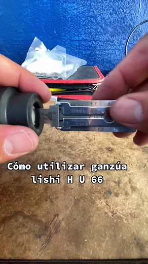 Cómo utilizar ganzúa lishi Hu66 de manera efectiva