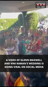Glenn Maxwell Dances Shakes A Leg On Indian Tunes With Wife Vini Raman A video from Glenn Maxwell and Vini Raman's wedding went viral on social media. #GlennMaxwell #ViniRaman #MaxwellVini #Maxwellwedding Glenn Maxwell #wedding #couple #couplegoals | Mirror Now