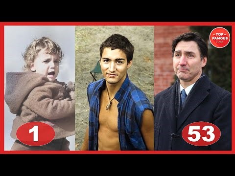 Justin Trudeau ⭐ Transformation From 1 To 53 Years Old