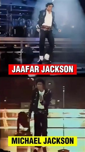 Jaafar Jackson VS Michael Jackson performing Bad #shorts #michaeljackson #jaafarjackson
