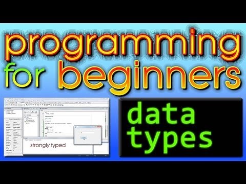 Programming For Beginners - Data Types