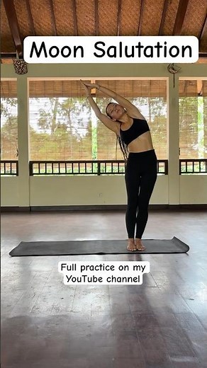 Moon Salutation | Chandra Namaskar | Full Moon Yoga #moonsalutation #yoga ga