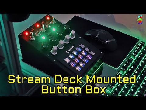 DIY Stream Deck Mounted Button Box