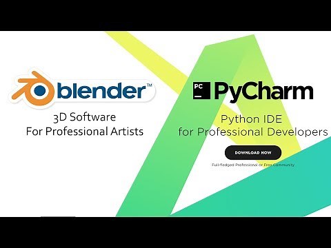 Use Pycharm with Blender - English