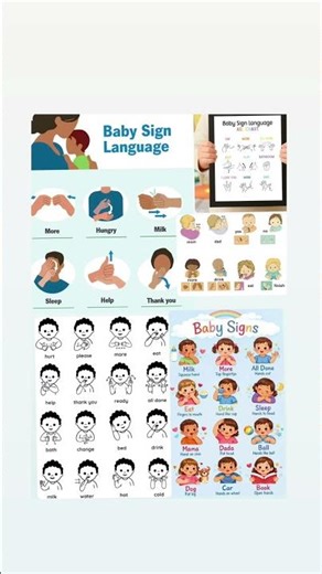 Baby Sign Language 🤟 #keeplearning #bibekjeevan #deaftiktok #father4son #signlanguage