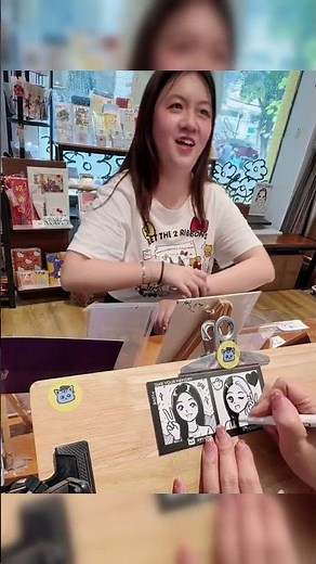 Amazing Anime Portrait Drawing Transformation | Custom Manga Art Sketch Process 👰🏻 #cuteart