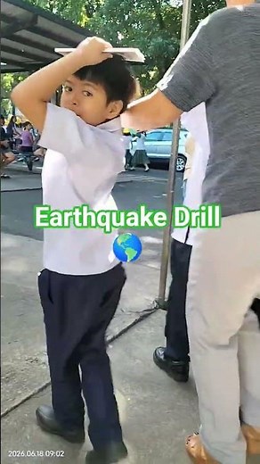 Earthquake Drill #sned #sped #school #drill #earthquake #ausomekid