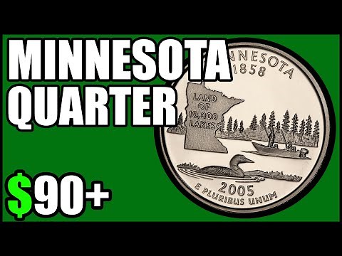 2005 Minnesota Quarters Worth Money - How Much Is It Worth and Why, Errors, Varieties, and History