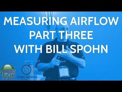 Air Flow Measurement Part 3 - Temperature Rise, Static, Duct Traverse