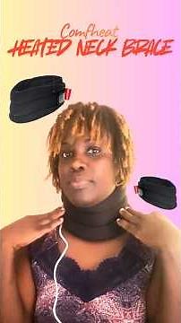 Heated Neck Brace Review: Cervical Pain Relief, Support & Comfort | Soft Foam Heating Collar